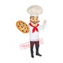 Friendly Pizza Chef Mascot Costume