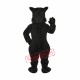 Superb Cute Black Dog Mascot Costume Superb Cute Black Dog Mascot Costume