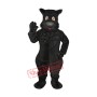 Superb Cute Black Dog Mascot Costume