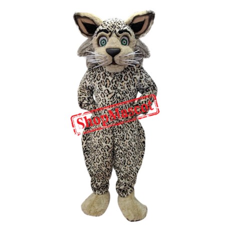 Superb Friendly Leopard Mascot Costume