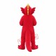 Superb Red Dragon Mascot Costume Superb Red Dragon Mascot Costume