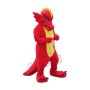 Superb Red Dragon Mascot Costume