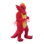 Superb Red Dragon Mascot Costume
