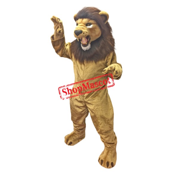 Superb Fierce Lion Mascot Costume