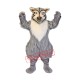 Superb Fierce Realistic Wolf Mascot Costume Superb Fierce Realistic Wolf Mascot Costume
