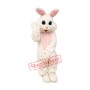 Affordable Easter Beige Bunny Mascot Costume