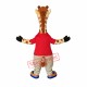Superb Realistic Giraffe Mascot Costume Superb Realistic Giraffe Mascot Costume