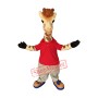 Superb Realistic Giraffe Mascot Costume