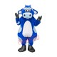 Cute Blue & White Cow Mascot Costume Cute Blue & White Cow Mascot Costume