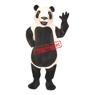 Superb Realistic Panda Mascot Costume