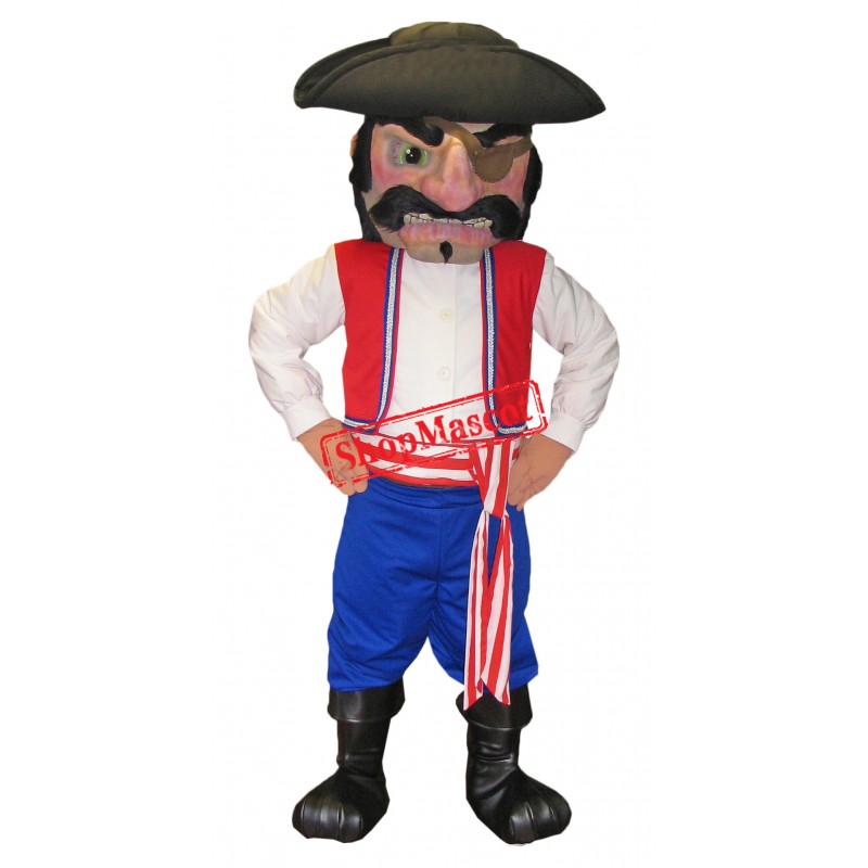Pirate Man Mascot Costume