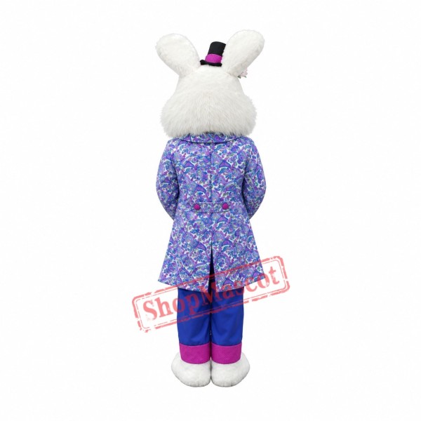 Friendly Lightweight Easter Bunny Mascot Costume Friendly Lightweight Easter Bunny Mascot Costume