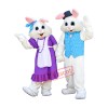 Lovely Mr & Mrs Bunny Mascot Costume
