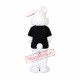 Young Easter Bunny Mascot Costume Young Easter Bunny Mascot Costume