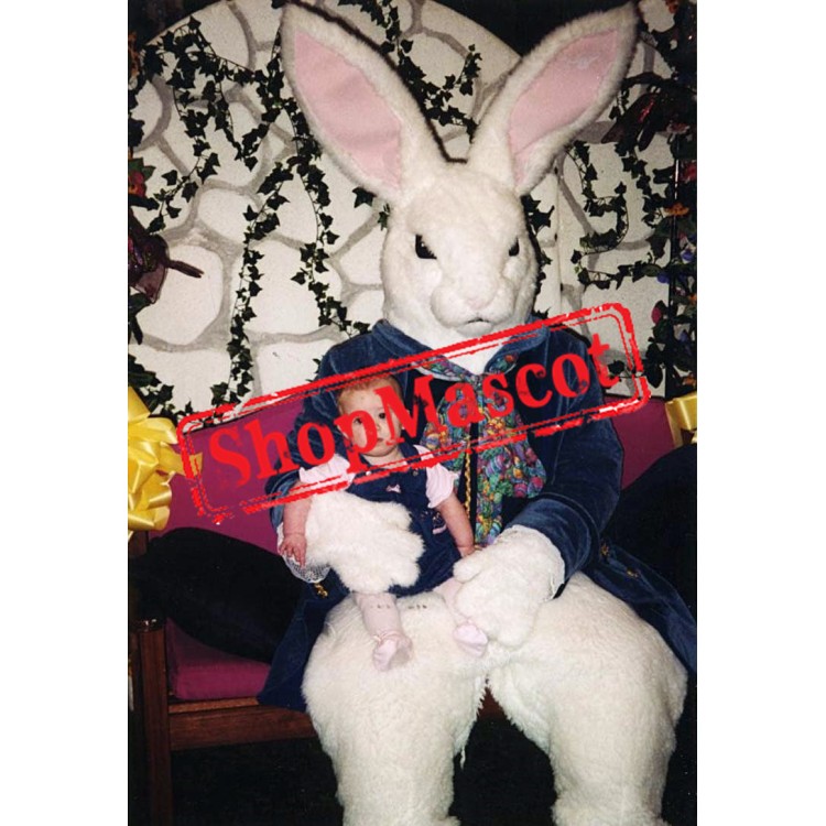 Scary Easter Bunny Mascot Costume