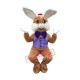 Friendly Lightweight Brown Bunny Mascot Costume Friendly Lightweight Brown Bunny Mascot Costume