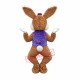 Friendly Lightweight Brown Bunny Mascot Costume Friendly Lightweight Brown Bunny Mascot Costume
