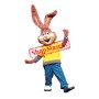 Happy Easter Bunny Rabbit Mascot Costume