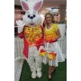 Red Wendell Rabbit Mascot Costume