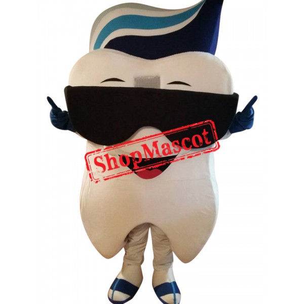 Cool Teeth Mascot Costume