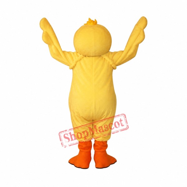 Happy Yellow Duck Mascot Costume Happy Yellow Duck Mascot Costume