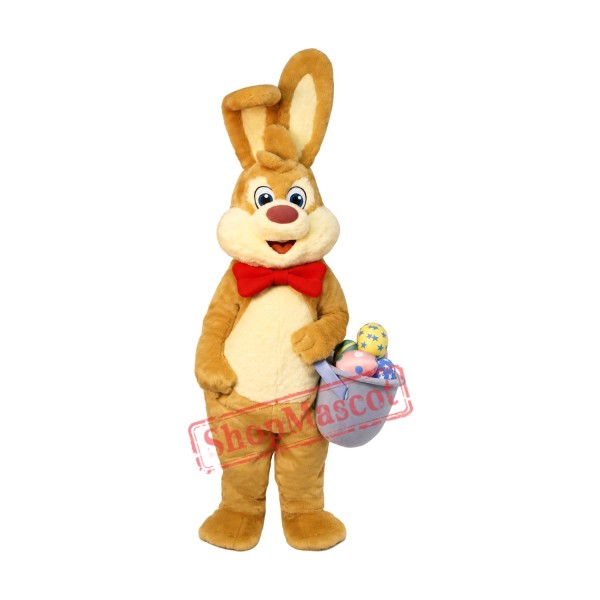 Superb Friendly Easter Bunny Rabbit Mascot Costume