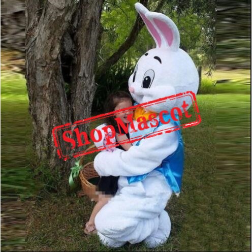 Easter Bunny Mascot Costume Adult Costume