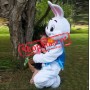 Easter Bunny Mascot Costume Adult Costume