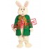 Funny Lightweight Easter Bunny Mascot Costume