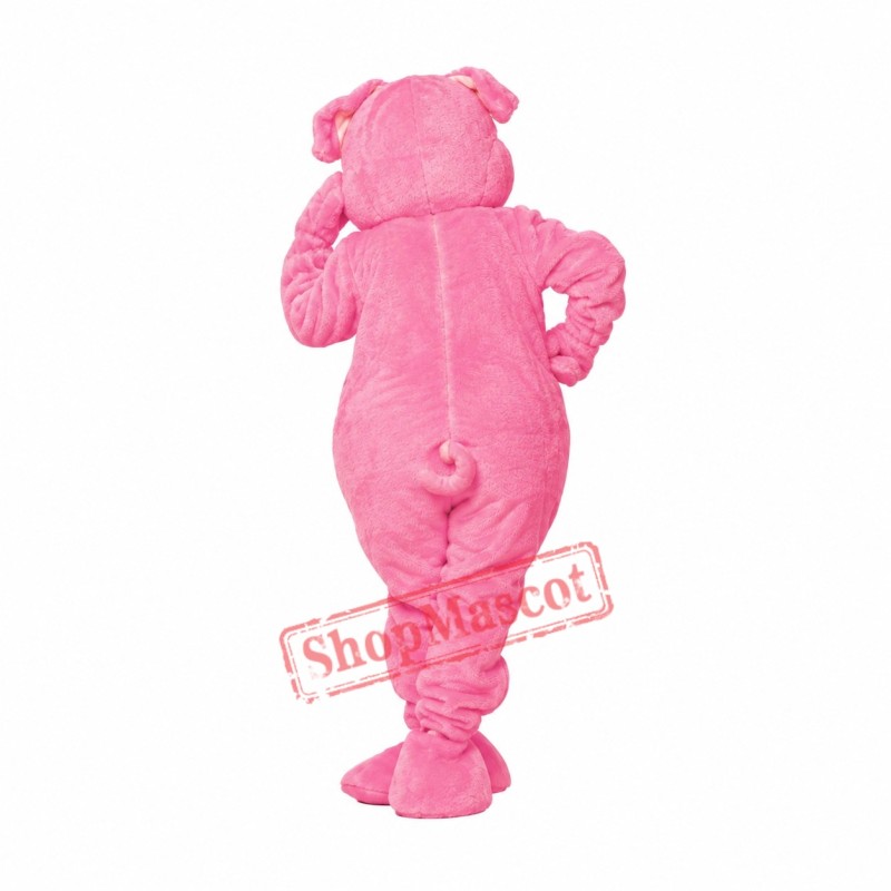 Superb Pink Pig Mascot Costume Superb Pink Pig Mascot Costume