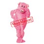 Superb Pink Pig Mascot Costume