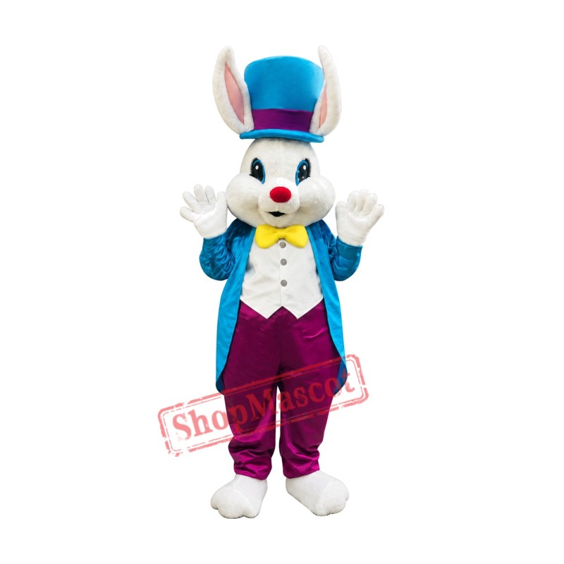 Professional Easter Bunny Mascot Costume Professional Easter Bunny Mascot Costume