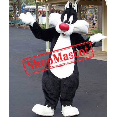 Looney Tunes Deluxe Sylvester The Cat Mascot Costume