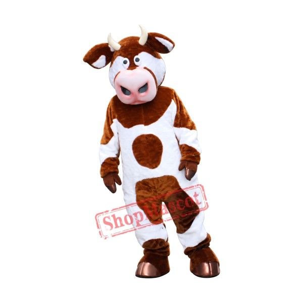 Superb Cow Mascot Costume