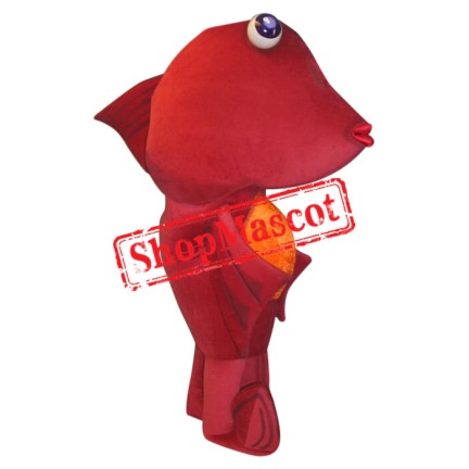 Red Carp Mascot Costume