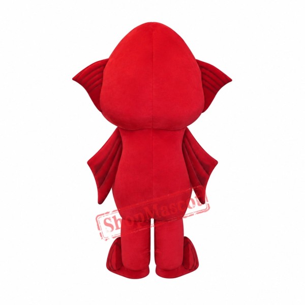 Red Carp Mascot Costume Red Carp Mascot Costume