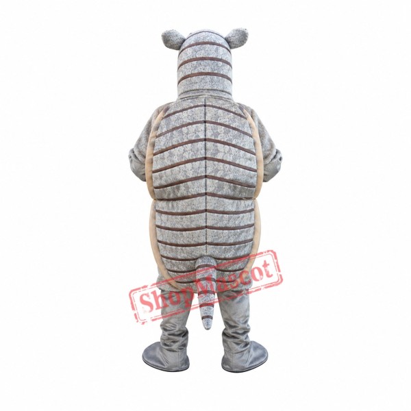 Superb Realistic Armadillo Mascot Costume Superb Realistic Armadillo Mascot Costume