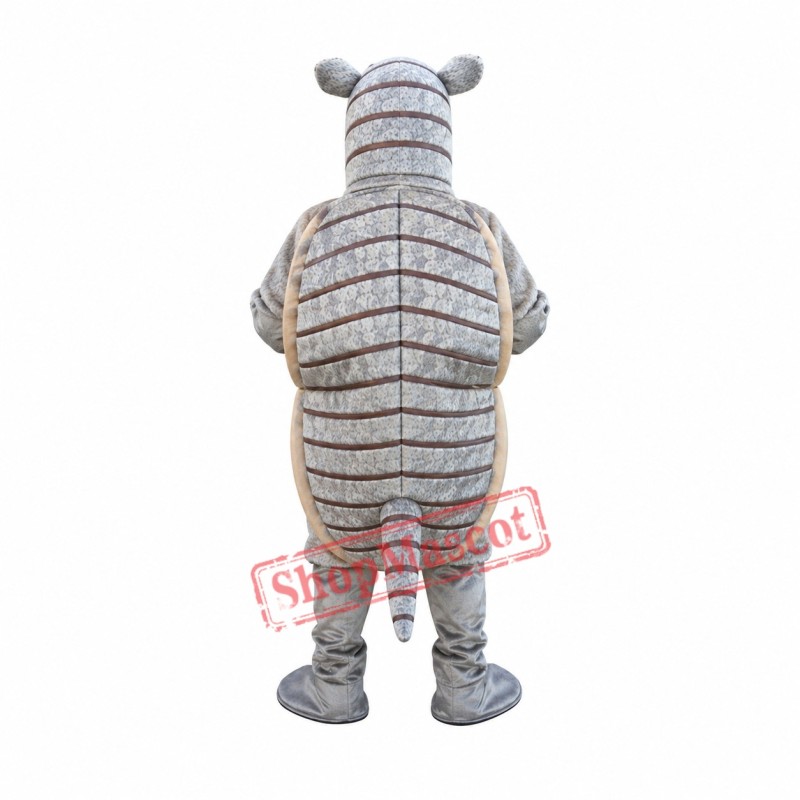 Superb Realistic Armadillo Mascot Costume Superb Realistic Armadillo Mascot Costume