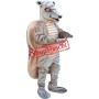 Superb Realistic Armadillo Mascot Costume