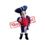 Superb Realistic Patriot Mascot Costume