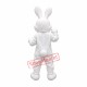 Affordable Happy White Rabbit Mascot Costume Affordable Happy White Rabbit Mascot Costume