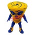 Yellow Power Tornado Mascot Costume