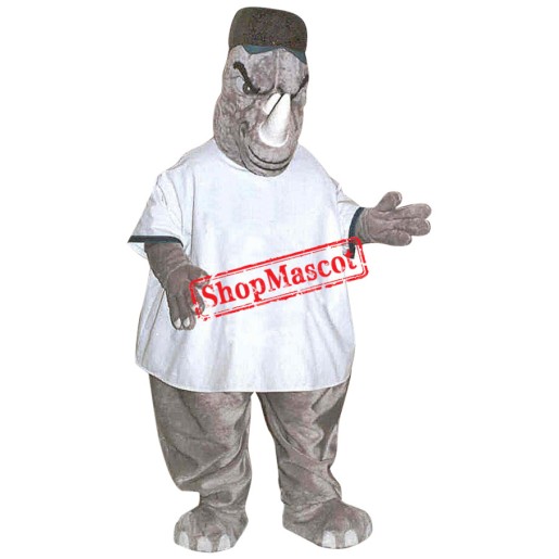 Superb Fierce Rhino Mascot Costume