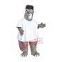 Superb Fierce Rhino Mascot Costume