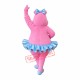 Beautiful Pink Hippo Mascot Costume Beautiful Pink Hippo Mascot Costume
