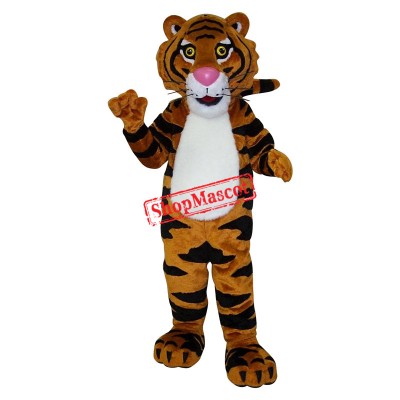 Superb Friendly Tiger Mascot Costume