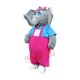 Superb Realistic Elephant Mascot Costume Superb Realistic Elephant Mascot Costume