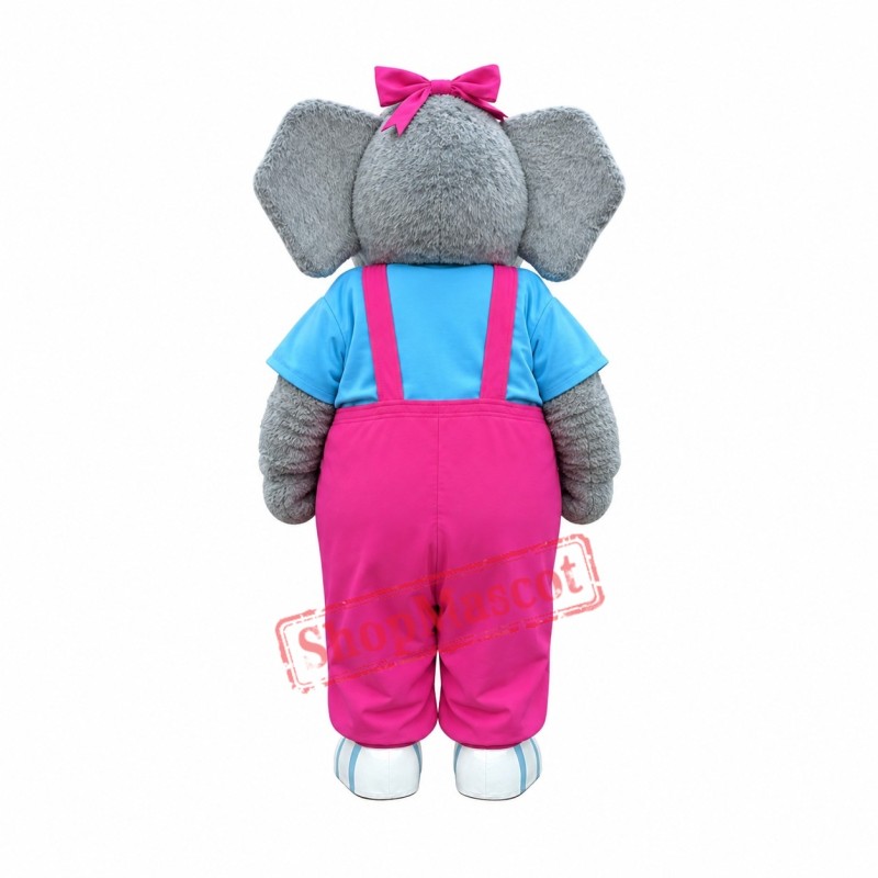 Superb Realistic Elephant Mascot Costume Superb Realistic Elephant Mascot Costume