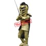 Golden Spartan Knight Mascot Costume