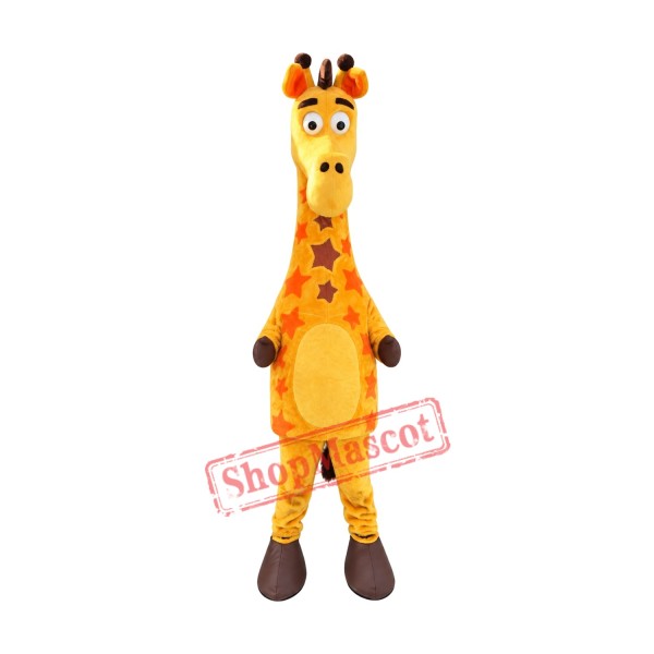 Superb Cute Giraffe Mascot Costume